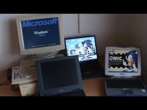Laptop Computer Boot Race