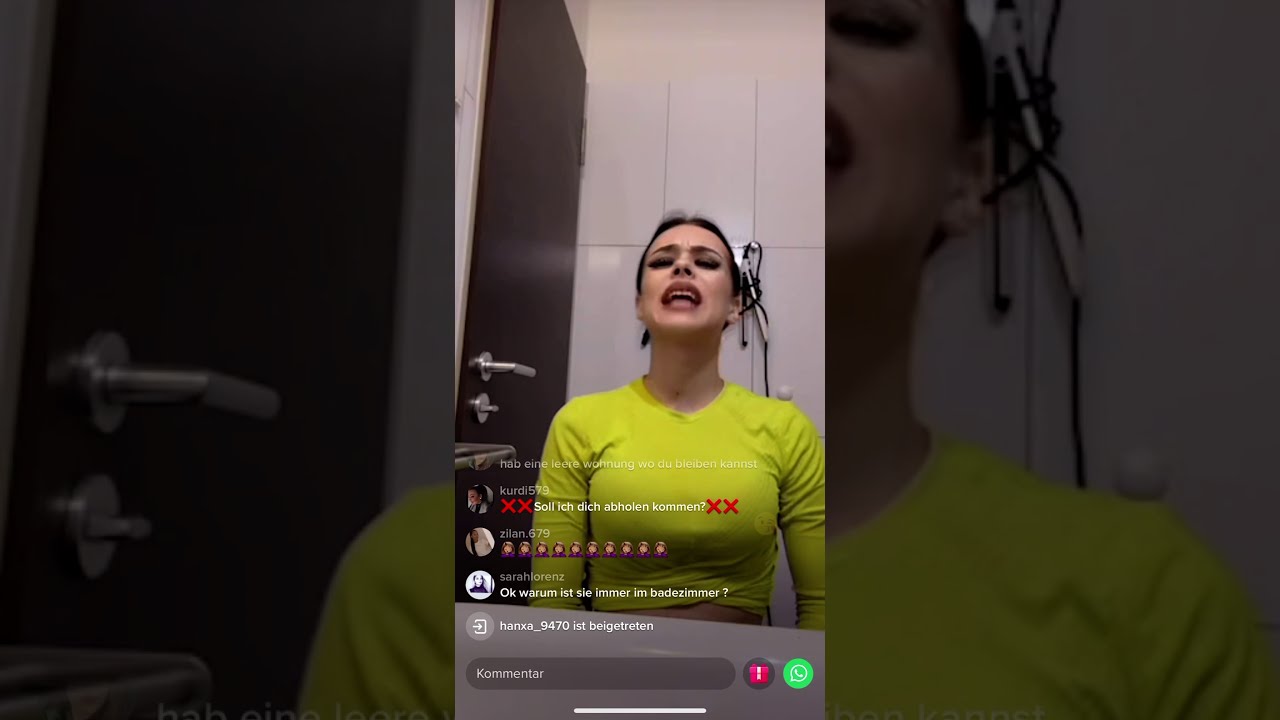 lara bttn mental breakdown während live stream