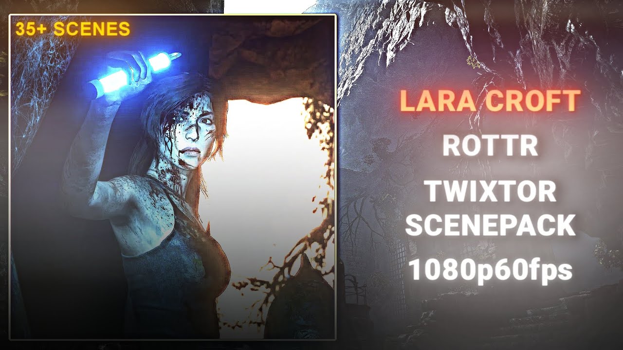 Lara Croft - Rise Of The Tomb Raider - twixtor scenepack