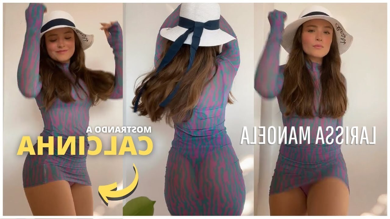 Larissa Manoela Ousado  Mostrando a CALCINHA!!!