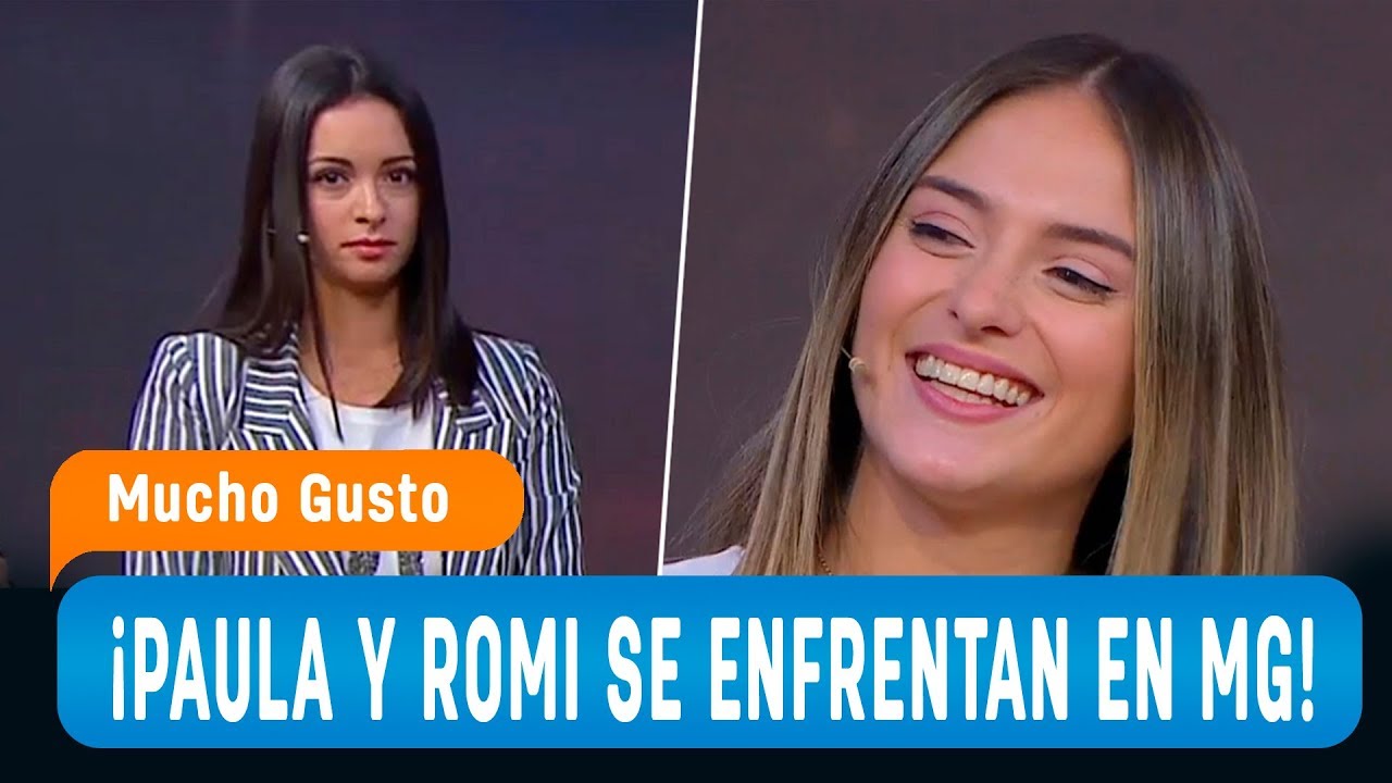 Las amigas Romi Piccoli y Paula Bolatti se enfrentaron en Mucho Gusto - Mucho Gusto 2019