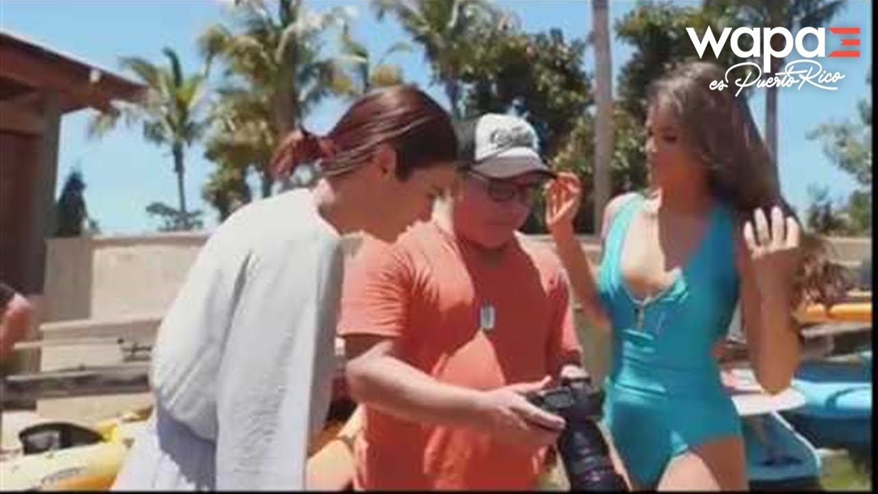 Las candidatas durante el shooting para la revista Mírame | WapaTV