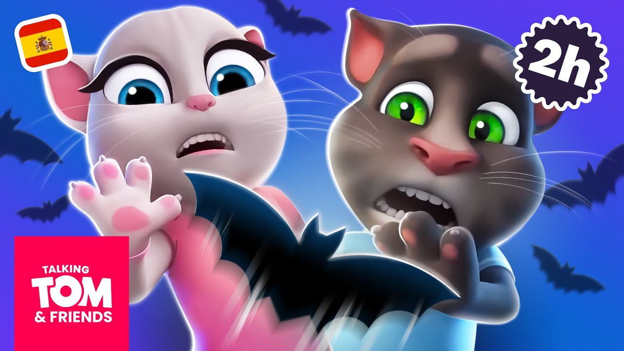 ¡Las cosas se ponen aterradoras! | Talking Tom & Friends | Compilación de dibujos animados