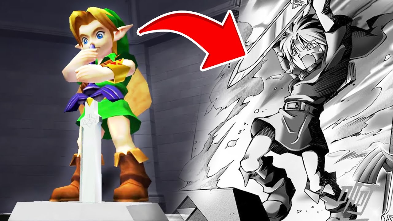 Las diferencias del MANGA de ZELDA OCARINA OF TIME con el VIDEOJUEGO! PARTE 1