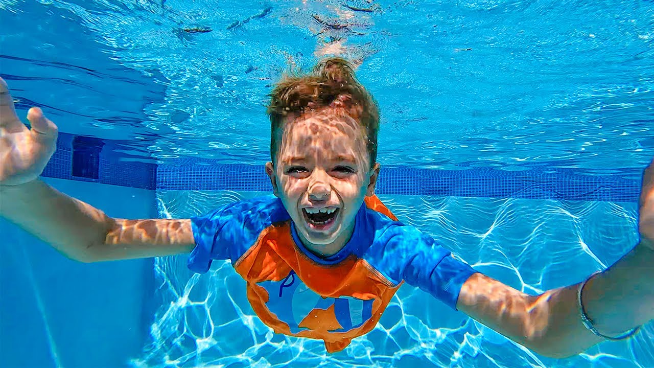 Las reglas de seguridad en la piscina con Vlad y Niki