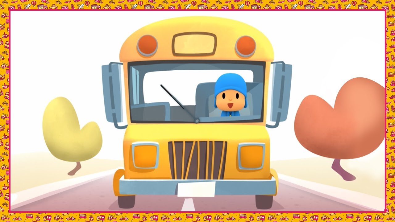 Las Ruedas del Autobús ¡Nueva Versión! | Caricaturas, Dibujos Animados y Canciones Infantiles