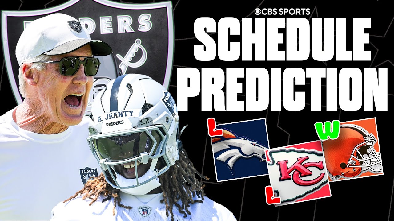 Las Vegas Raiders 2025 Schedule Prediction: Pete Carroll era begins in Vegas
