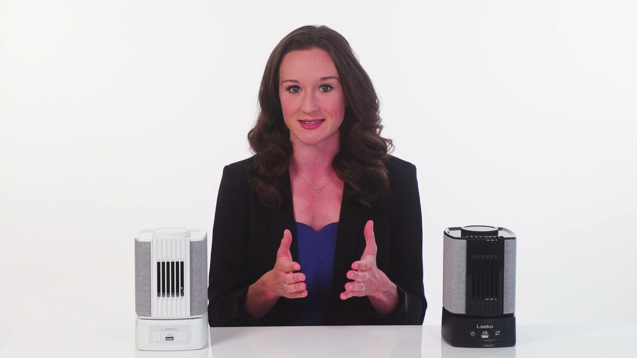 Lasko SlumberBreeze™ 2-in-1 Personal Fan with White Noise