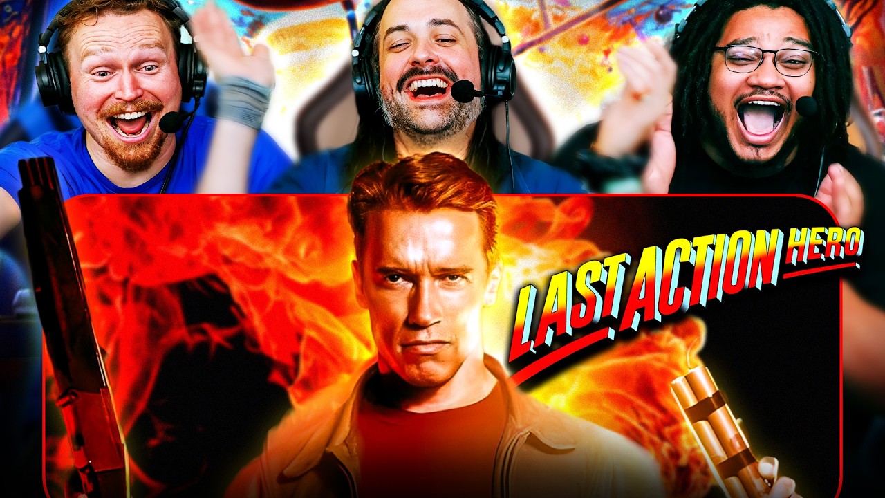 LAST ACTION HERO (1993) WAS AHEAD OF ITS TIME!! MOVIE REACTION!! Arnold Schwarzenegger