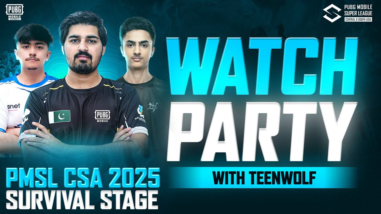 LAST DAY PMSL CSA 2025 - Survival Stage - TeenWolf Gaming
