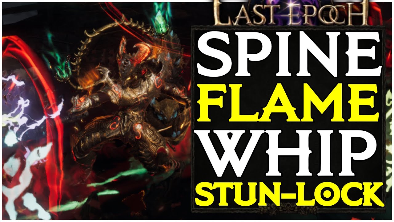 Last Epoch Flame Whip Warlock Full Build Guide Showcase