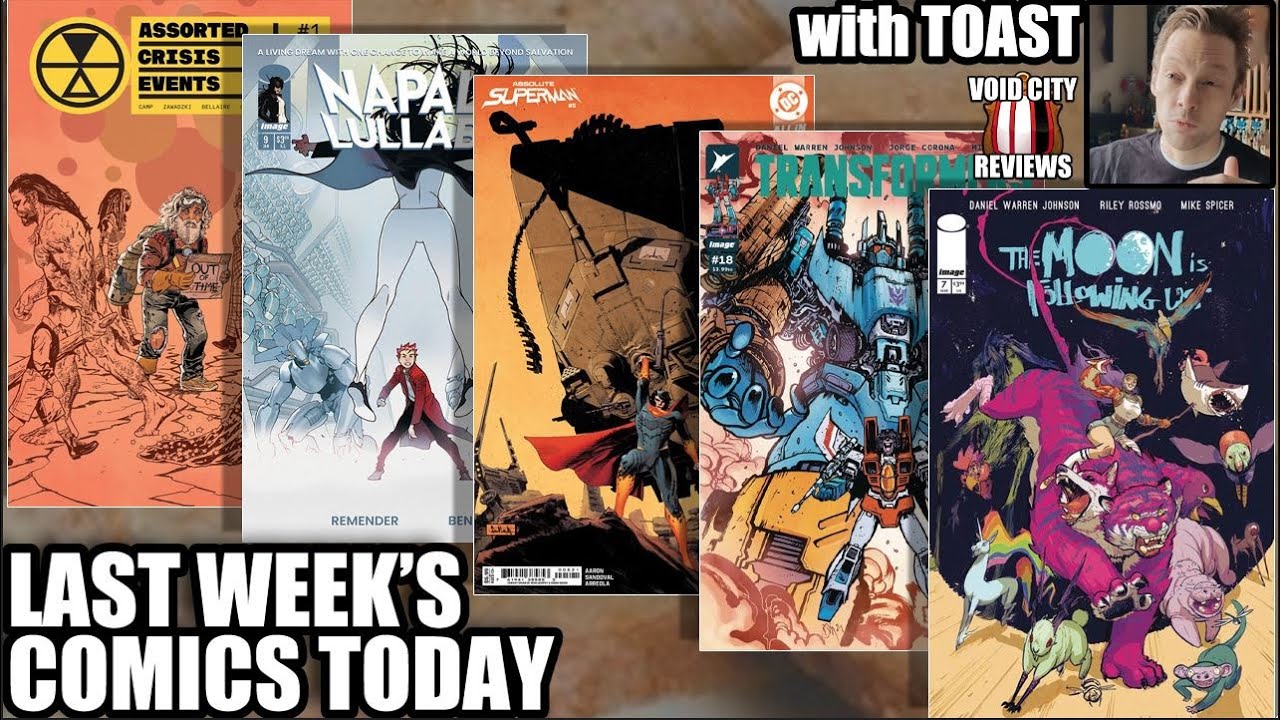 Last Week's Comics Today - Tuesday, March 18th, 2025 - Comic Reviews