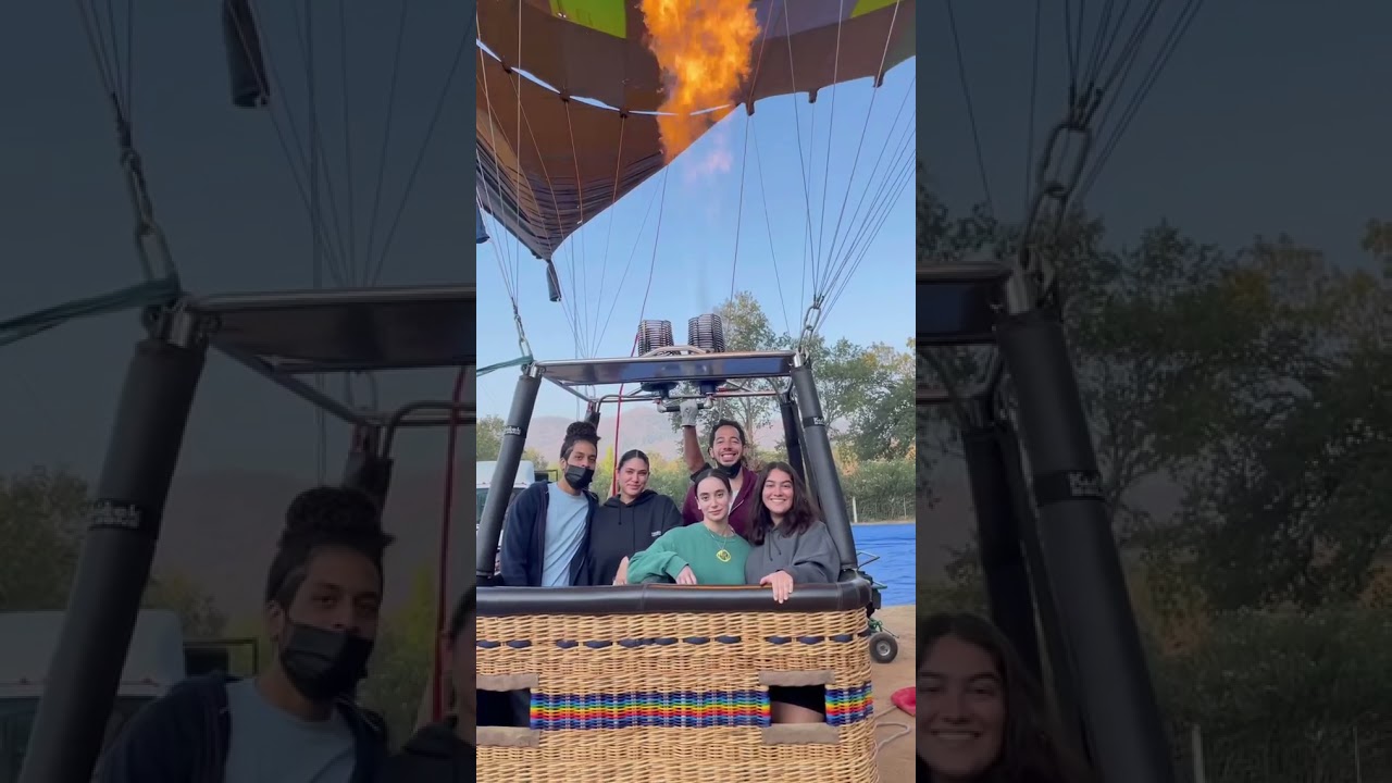 LATECIA THOMAS Checked one off my bucket list with my chosen family 🥺🎈 #hotairballoon #napavalley