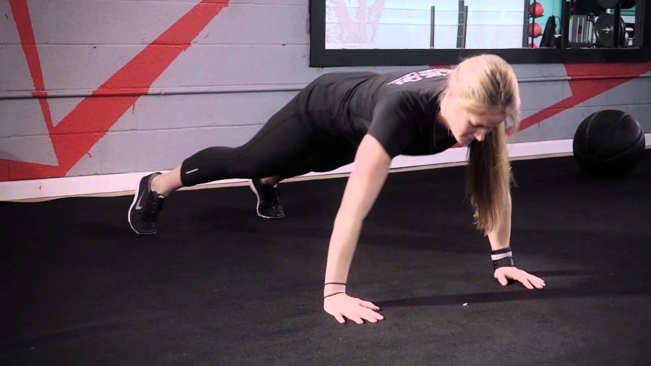 Lateral Plank Walk