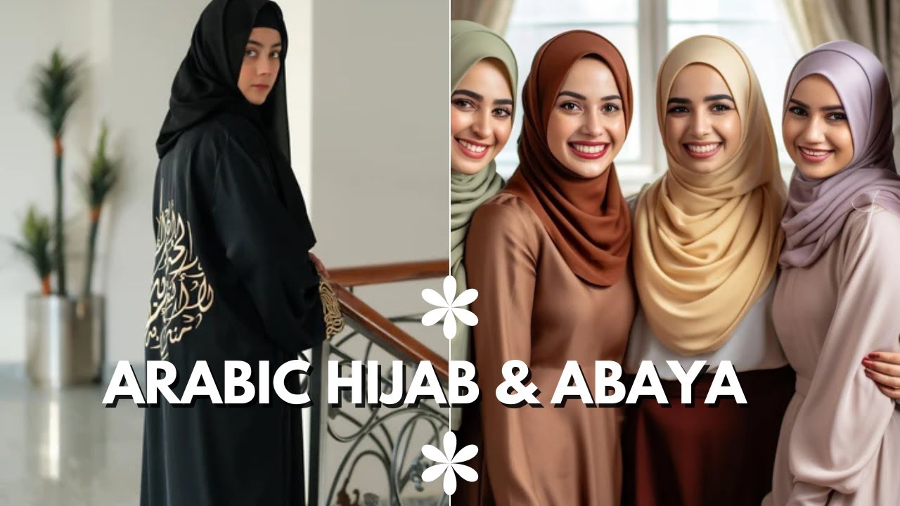 Latest Arabic Hijab AI Design 2024
