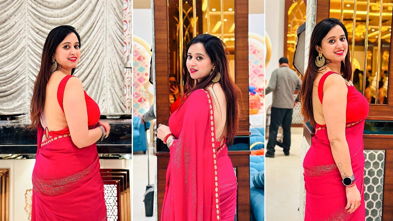 ❤️Latest Backless Blouse Design❤️Red Hot Blouse Design #saree