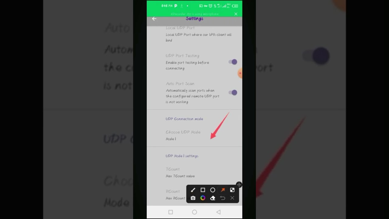 Latest Droid UDP & TCP settings 2025 #openvpn #tech #tutorial