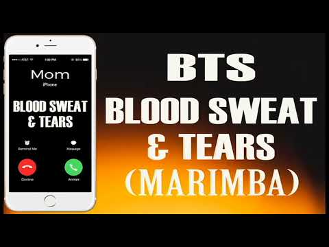 Latest iPhone Ringtone - Blood Sweat & Tears Marimba Remix Ringtone - BTS