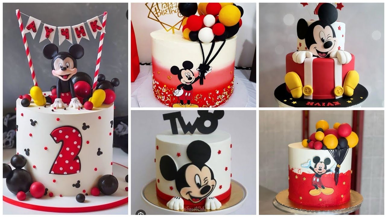 Latest Mickey Mouse Theme Birthday Cakes || Mickey Mouse Theme Cake Designs 2025