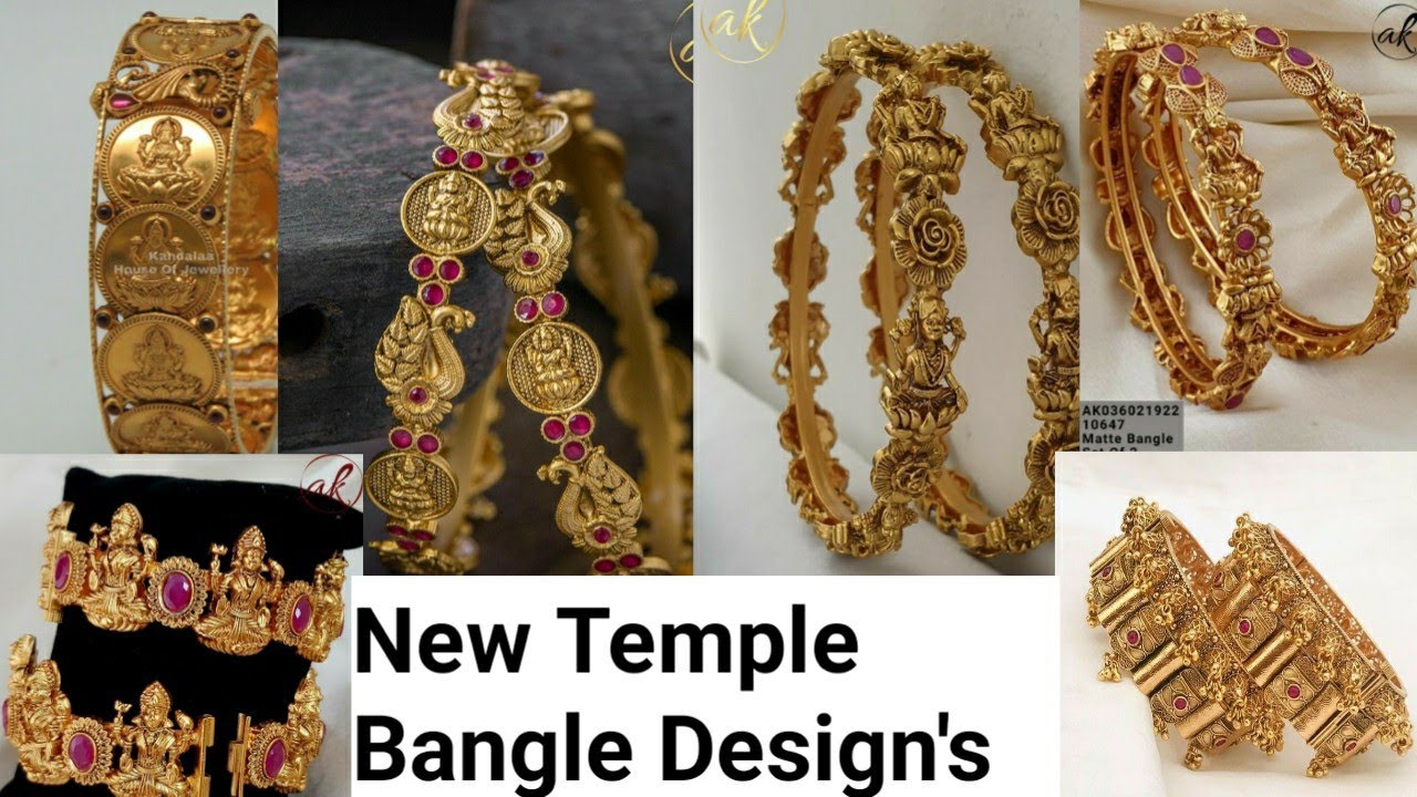 Latest Temple Jewellery Bangle Collection||South Indian Bangles Design's||Trending Wedding Jewellery
