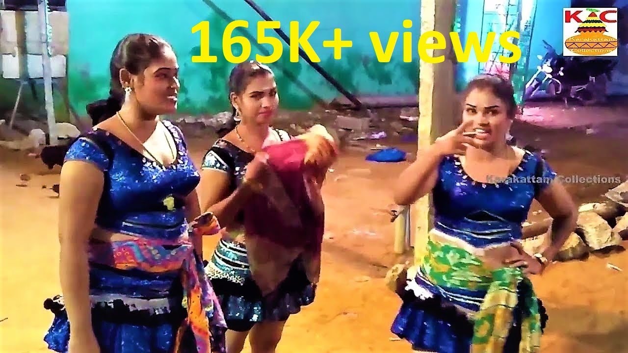 Latest Wonderful Closeup Dance and Funny Speech Midnight Karakattam in Tamil Nadu 2017 4K