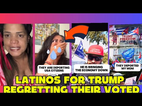 LATINOS FOR TRUMP ARE CRYING 😭 REGRETTING THEIR VOTES! AFTER PROTESTS IN L.A AND ICE RAIDS