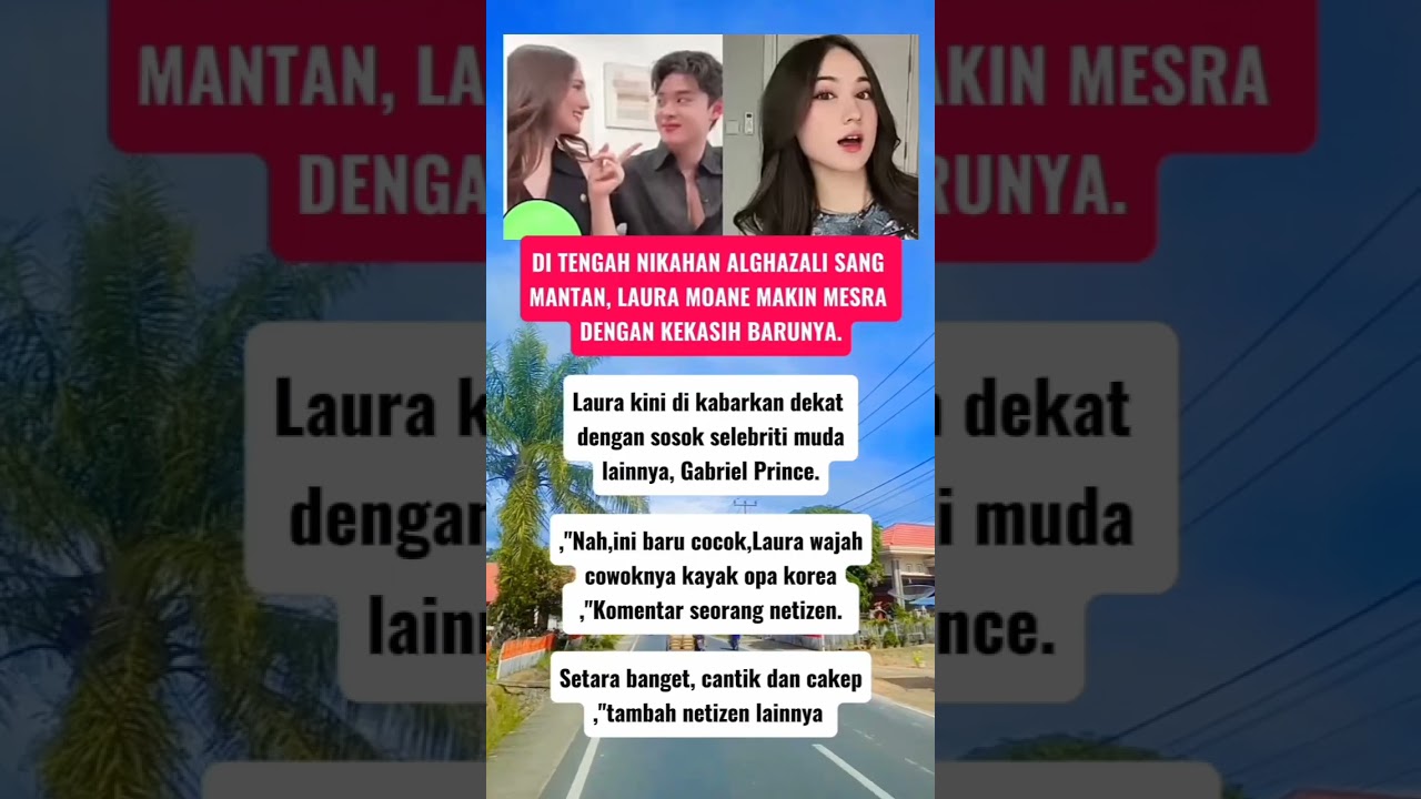 Laura Moane makin mesra dengan kekasih barunya #fypviral #masukberanda #trendingshort