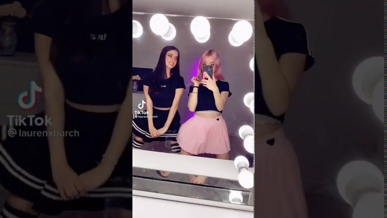 Lauren Burch and Julia burch TikTok