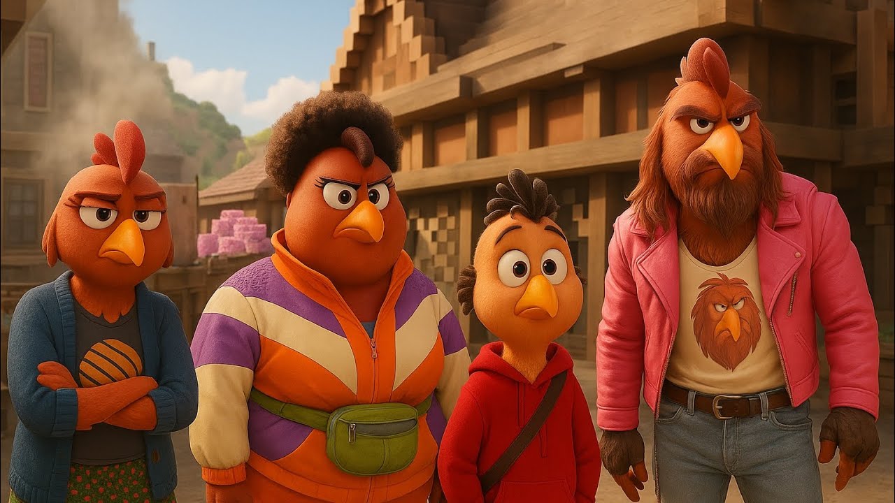 “Lava Chicken Body-Swap CHAOS! Steve Turns Clucky in This Minecraft Musical Adventure”