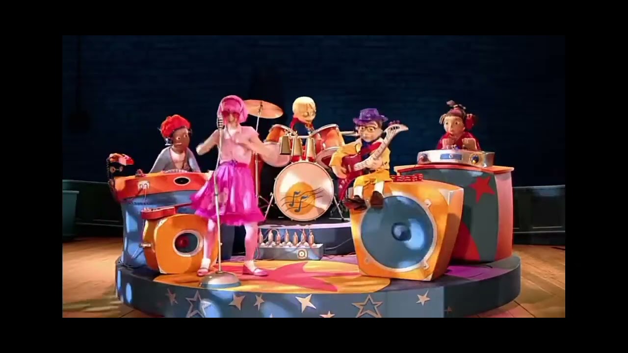 Lazy Town - When We Play in Band (French)