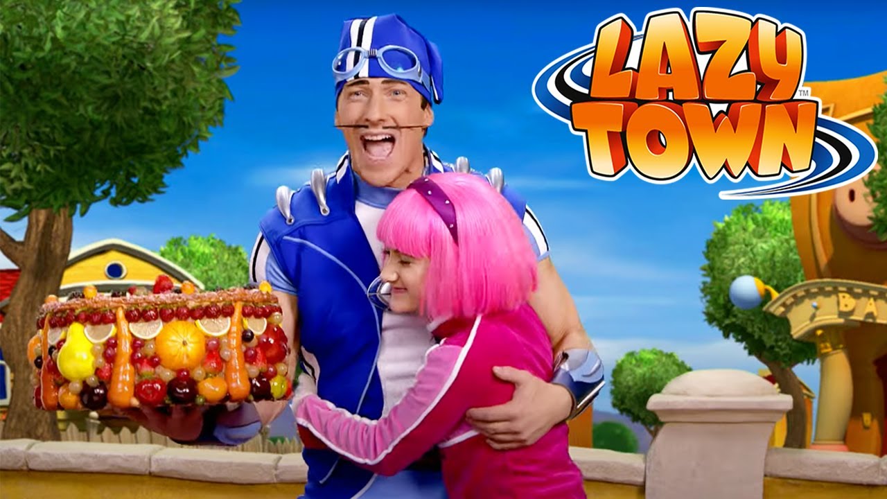 Lazy Town Compilations - SATURDAY MARATHON! | TV Show For Kids