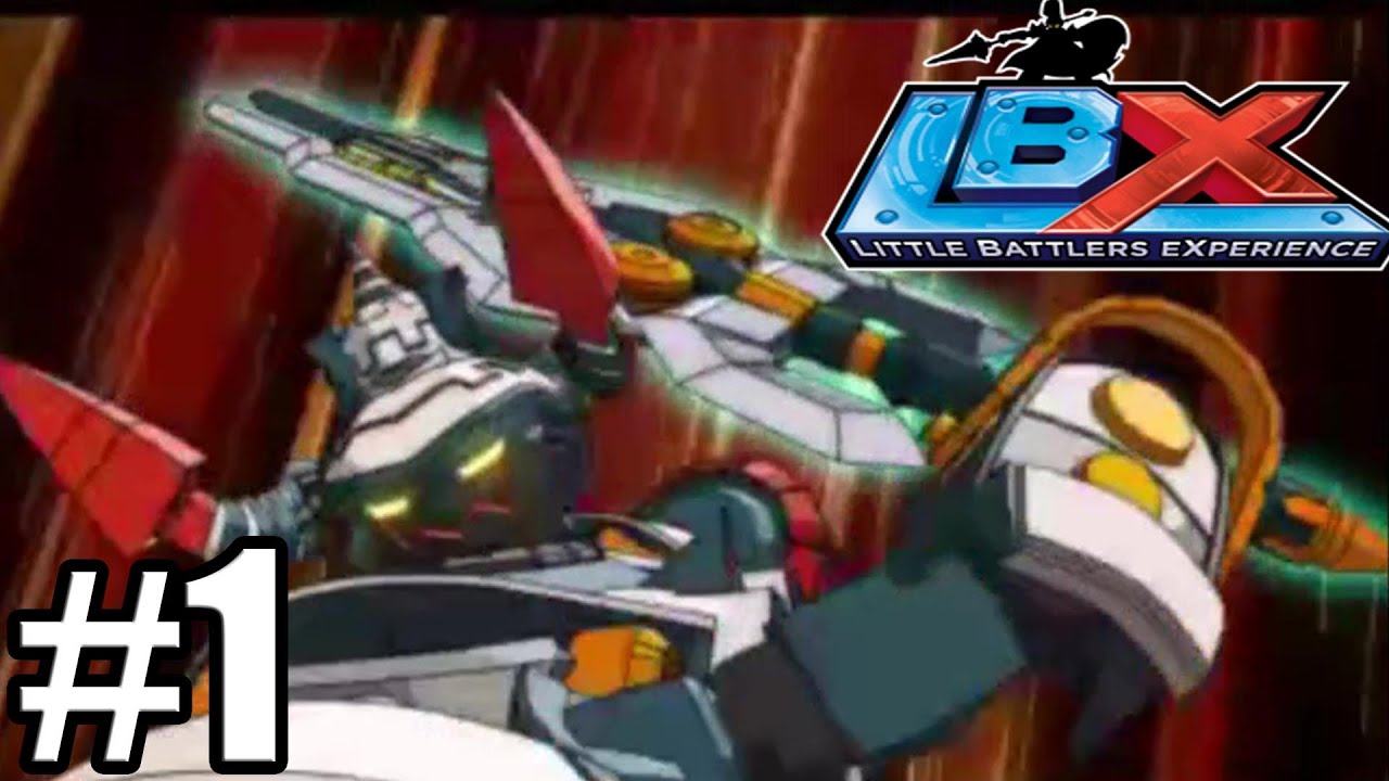 LBX Little Battlers Experience - Gameplay Walkthrough Part 1 - First 37 Minutes [ 3DS ]