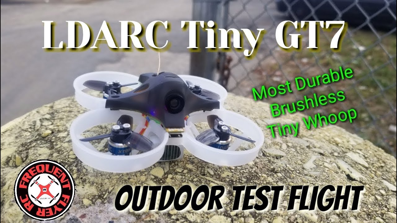 LDARC Tiny GT7 First Outdoor Test with Commentary