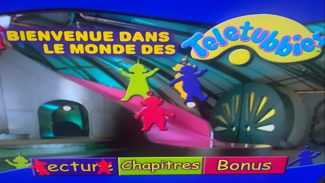 Le Menu du dvd de Bienvenue dans le monde des Teletubbies