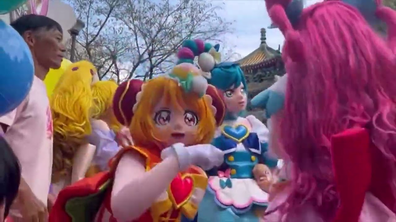 Le Pretty Cure invadono OSAKA: Parata e live per il 20° anniversario