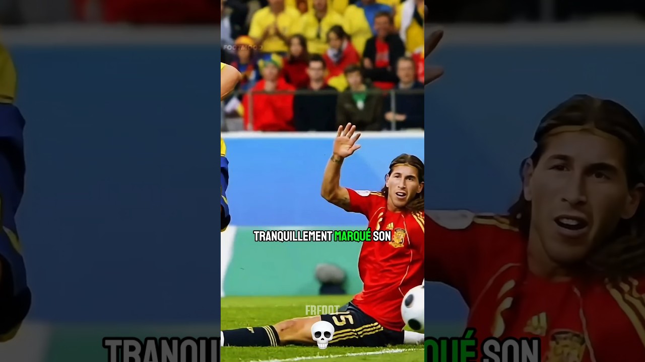 LE SEUL JOUEUR QUE SERGIO RAMOS CRAINT ! 😱⚽ #football #shorts #shortvideo #foot