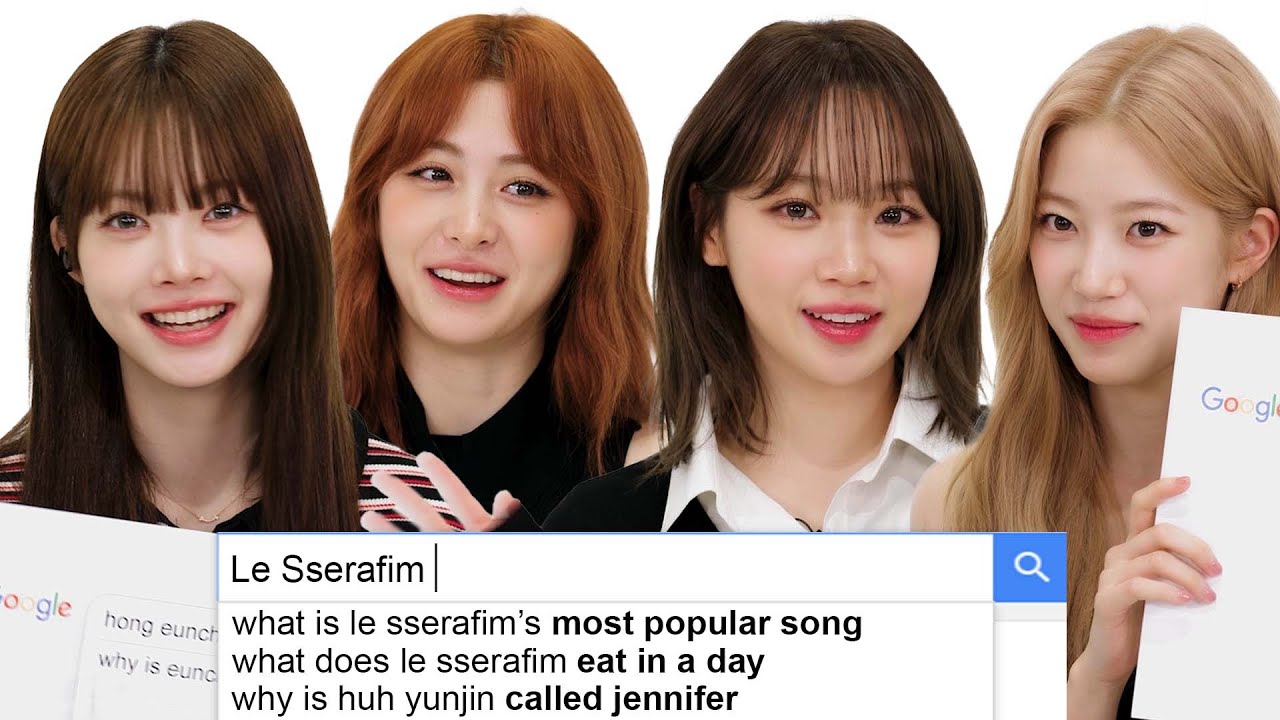 LE SSERAFIM Answer More of The Web's Most Searched Questions | WIRED