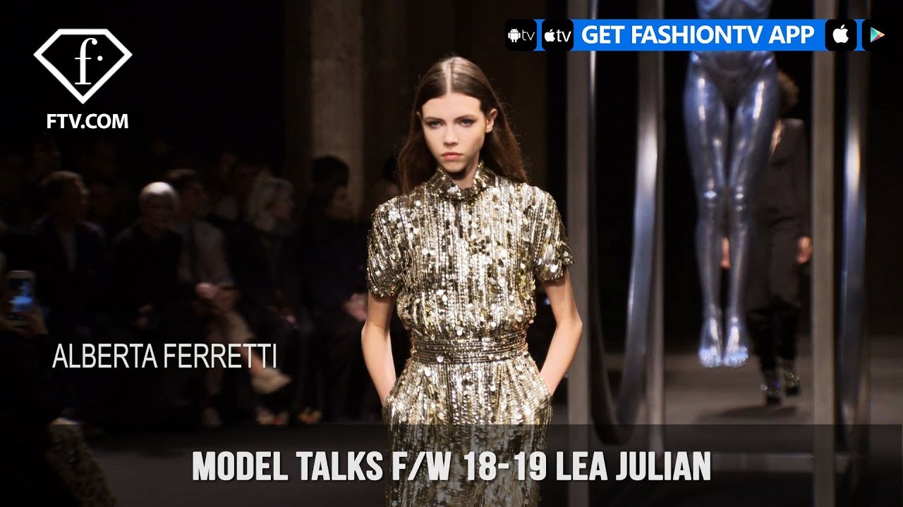 Lea Julian Model Talks Fall/Winter 2018-19 | FashionTV | FTV