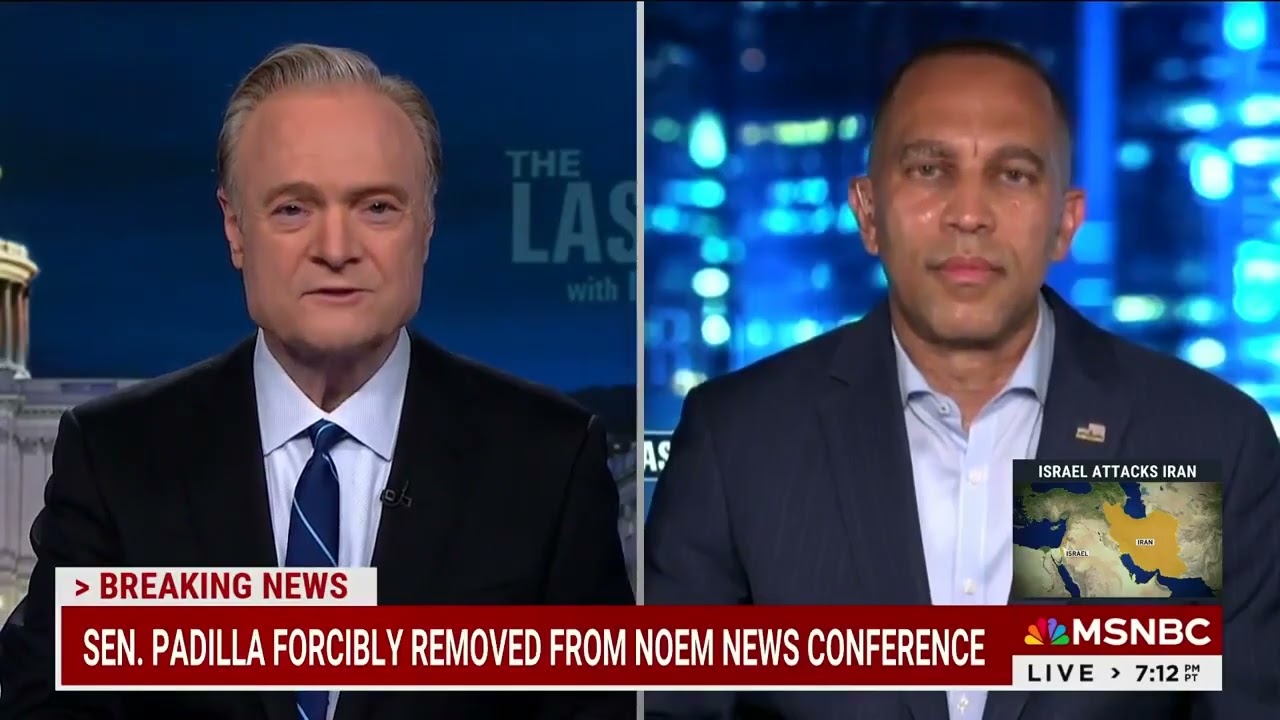Leader Jeffries on MSNBC's The Last Word with Lawrence O'Donnell