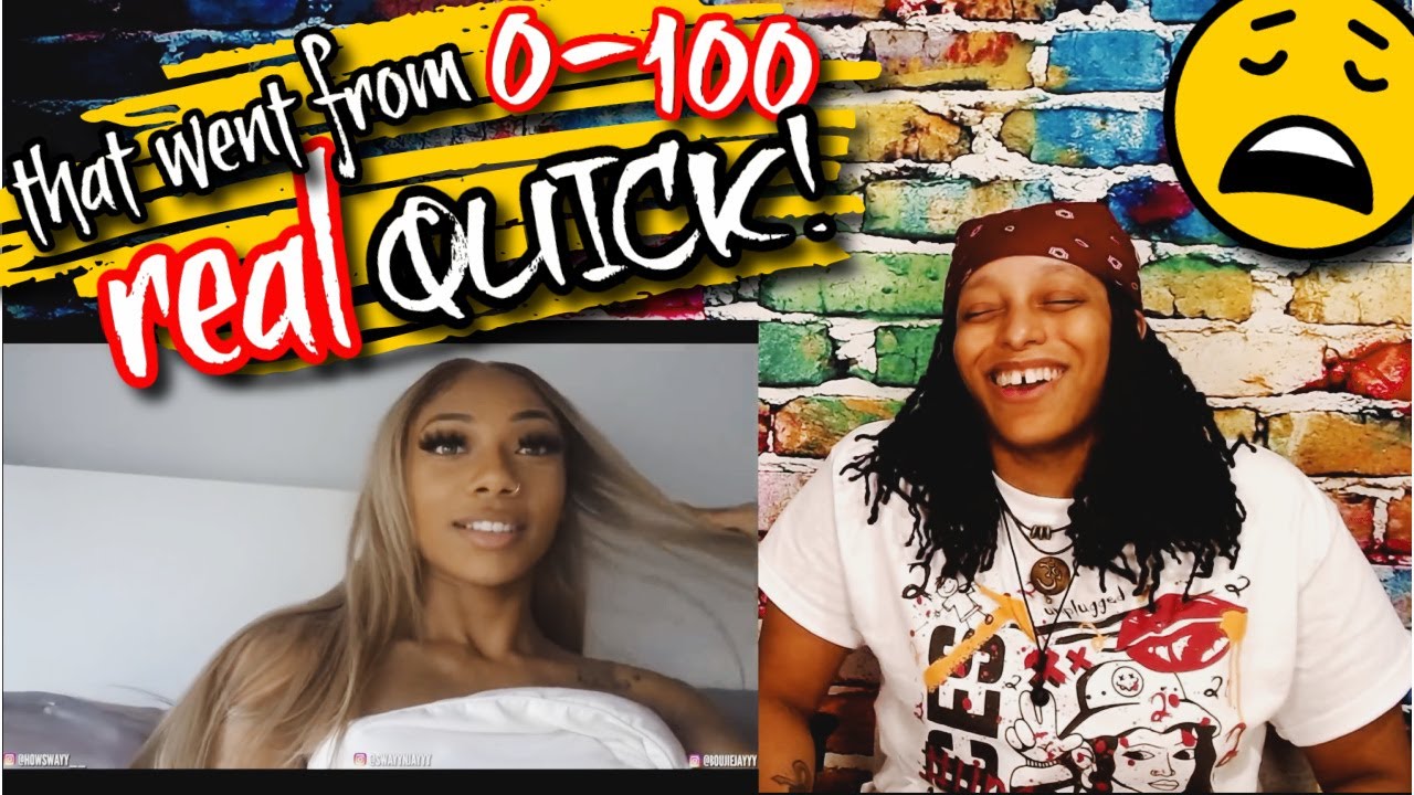 LEADING ON MY GF TO SEE HOW SHE REACTS ... 😏 | SWAYY N JAYYY | UNSOLICITED TRUTH REACTION