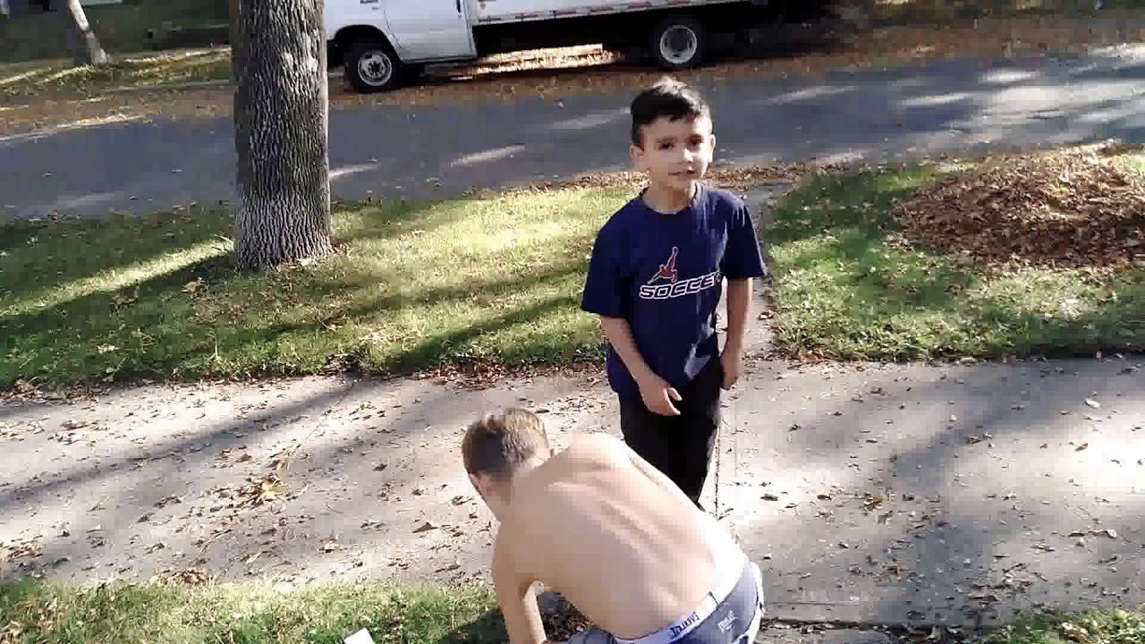 Leaf pile challenge
