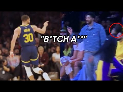 LEAKED Audio Of Steph Curry Trash Talking D’Angelo Russell: “Get Your B*tch A** On The Court”👀
