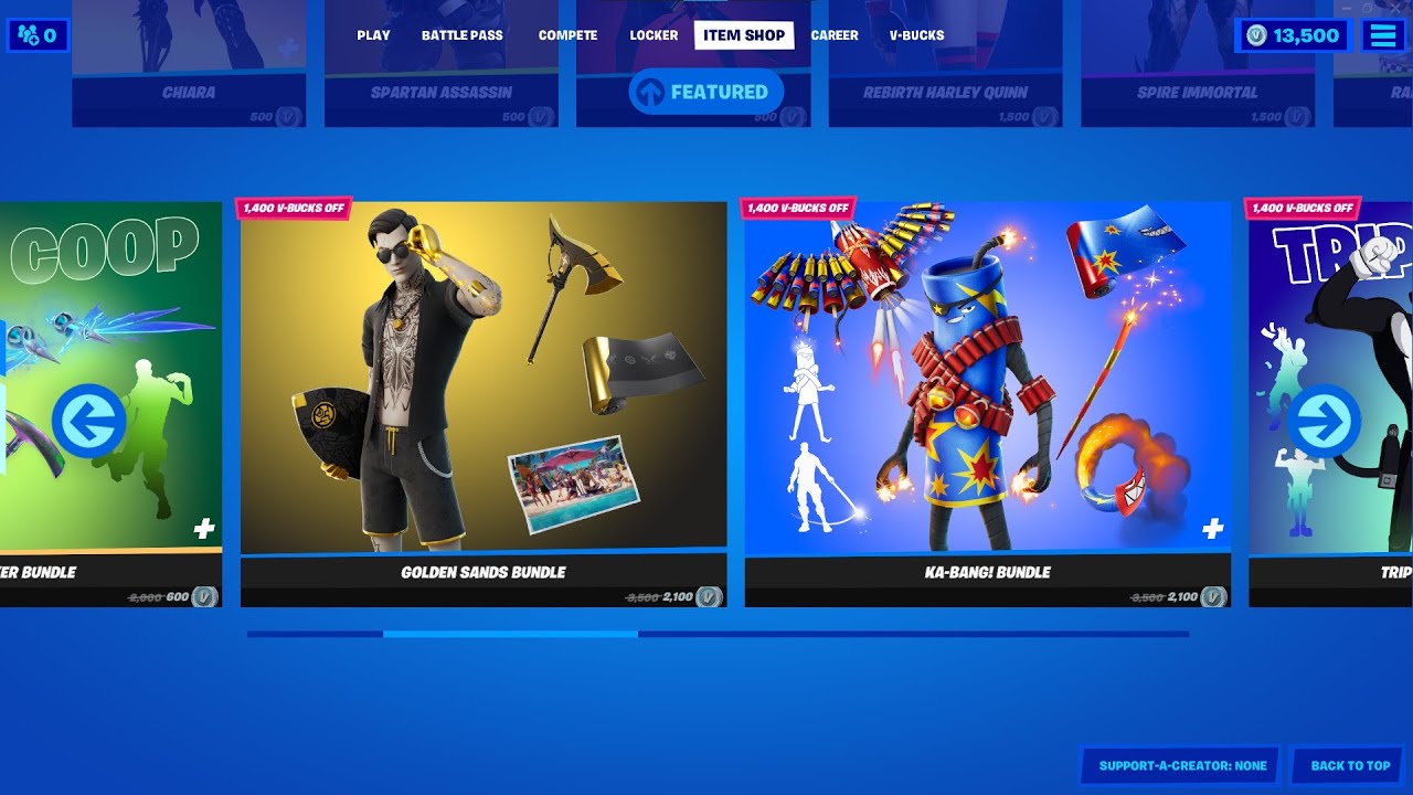 Leaked Upcoming Fortnite Bundles Item Shop Preview (Summer Drift, Midas, Creator Bundles So Many)