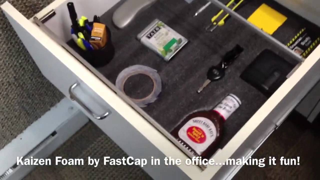 Lean Manufacturing - Organizing Drawers & Walls - Kaizen Foam - FastCap