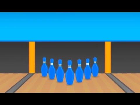 Learn colours bowling for kids compilation