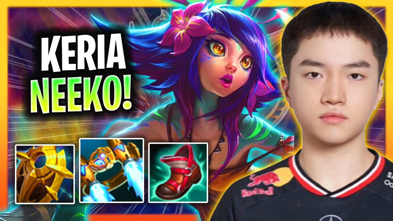 LEARN HOW TO PLAY NEEKO SUPPORT LIKE A PRO! | T1 Keria Plays Neeko Support vs Nidalee!  Season 2025