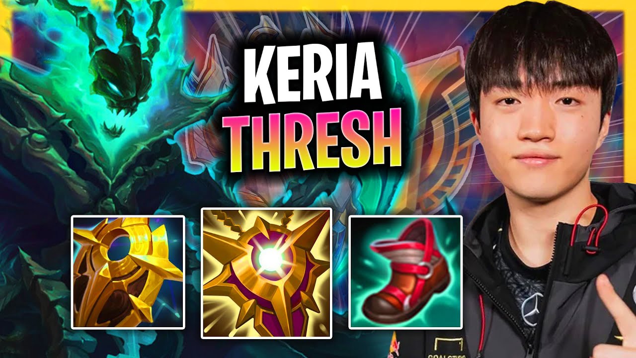 LEARN HOW TO PLAY THRESH SUPPORT LIKE A PRO! | T1 Keria Plays Thresh Support vs Rell!  Season 2025