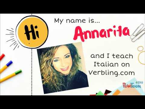 Learn Italian with Annarita!