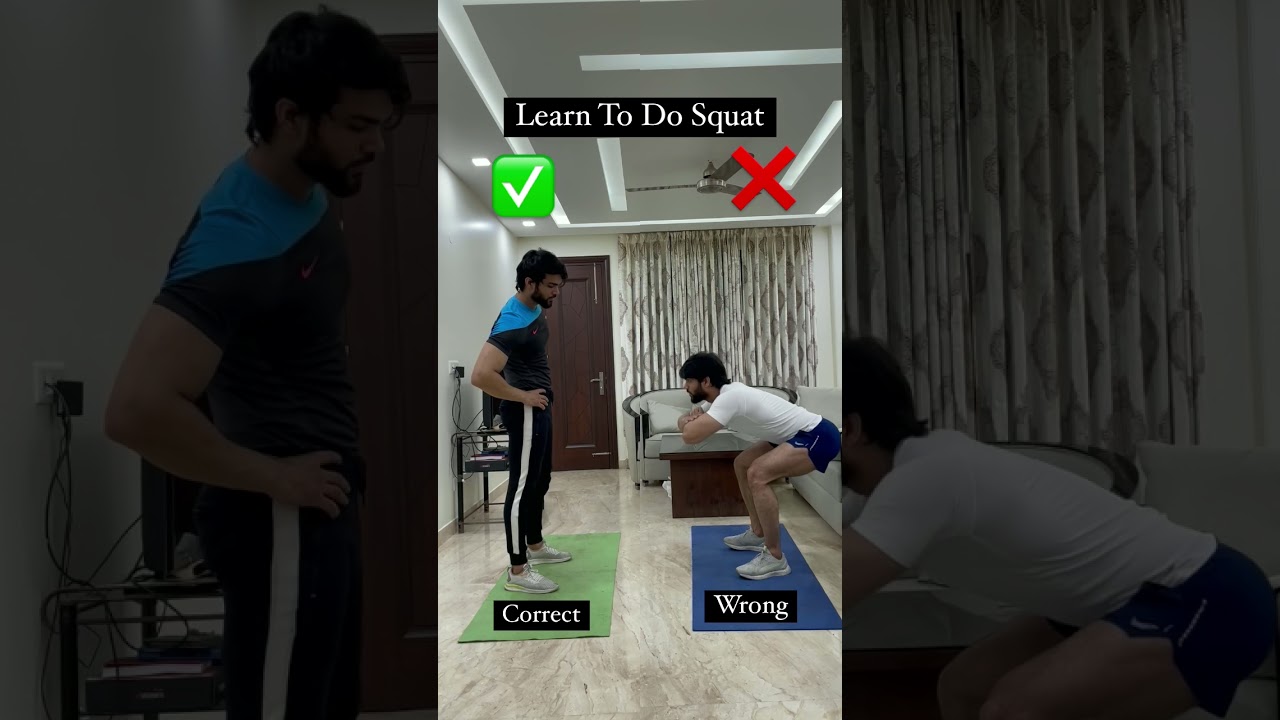 Learn Squat | Squat Mistake | Saurabh Fitness |