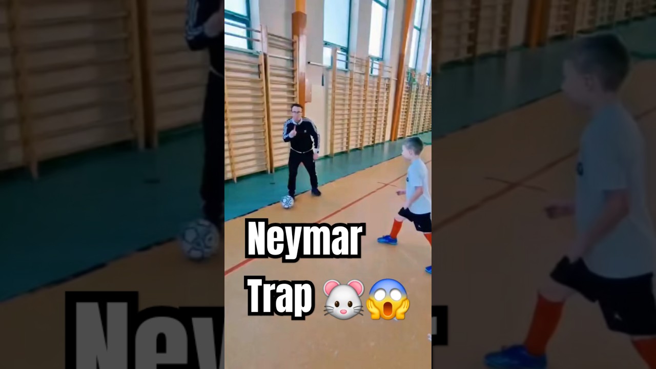 Learn the amazing Neymar Trap 🐭😱 #trenerdryblingu #neymar #skills #football #soccer #dribbling